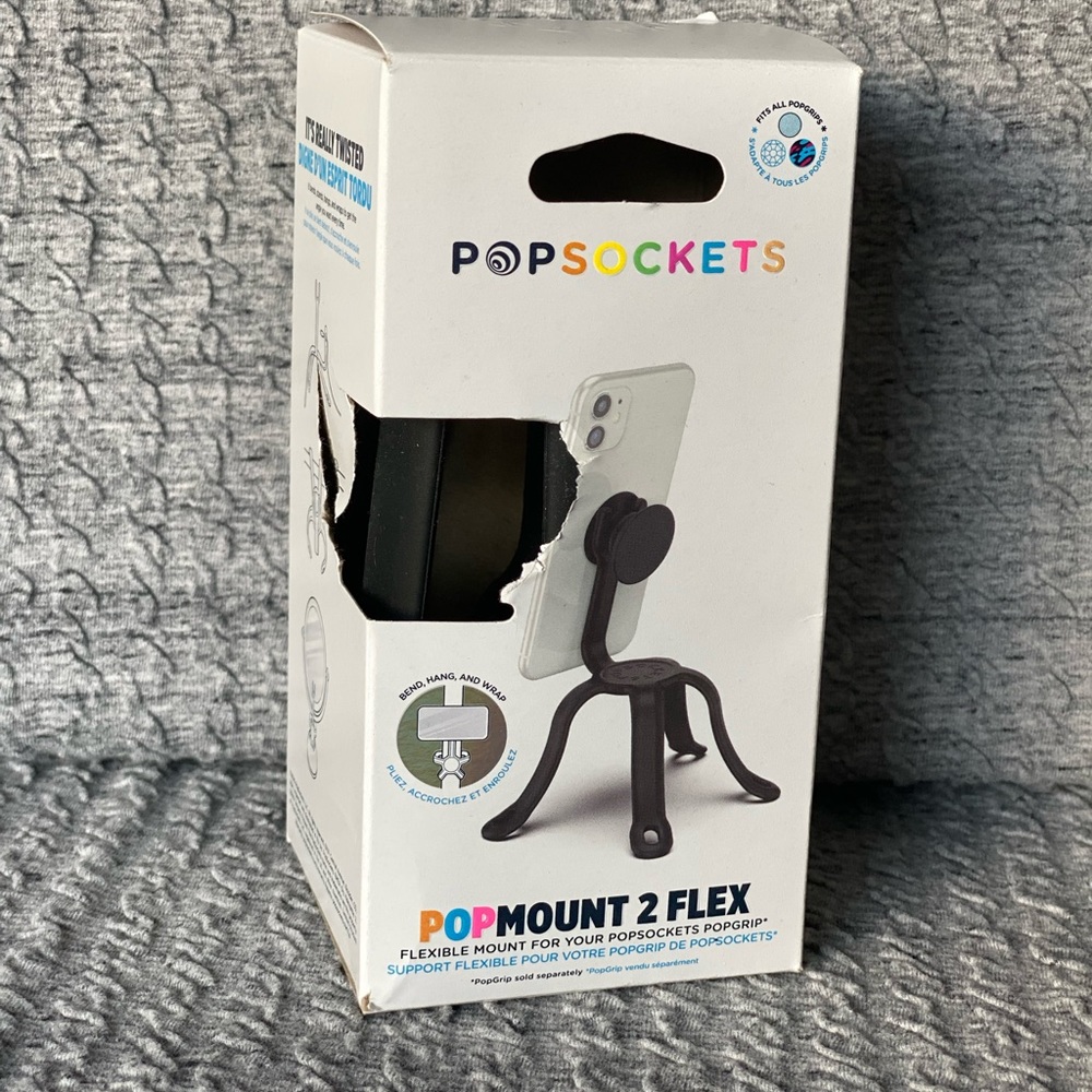 NWT PopSockets Pop Mount 2 Flex Phone Stand